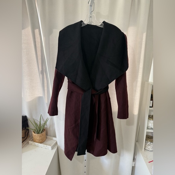 Diane vonfurstenburg reversible wool A line coat FINAL PRICE NO OFFER CONSIDERED - Picture 5 of 14